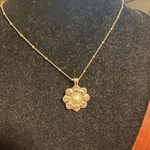 Brighton floral necklace